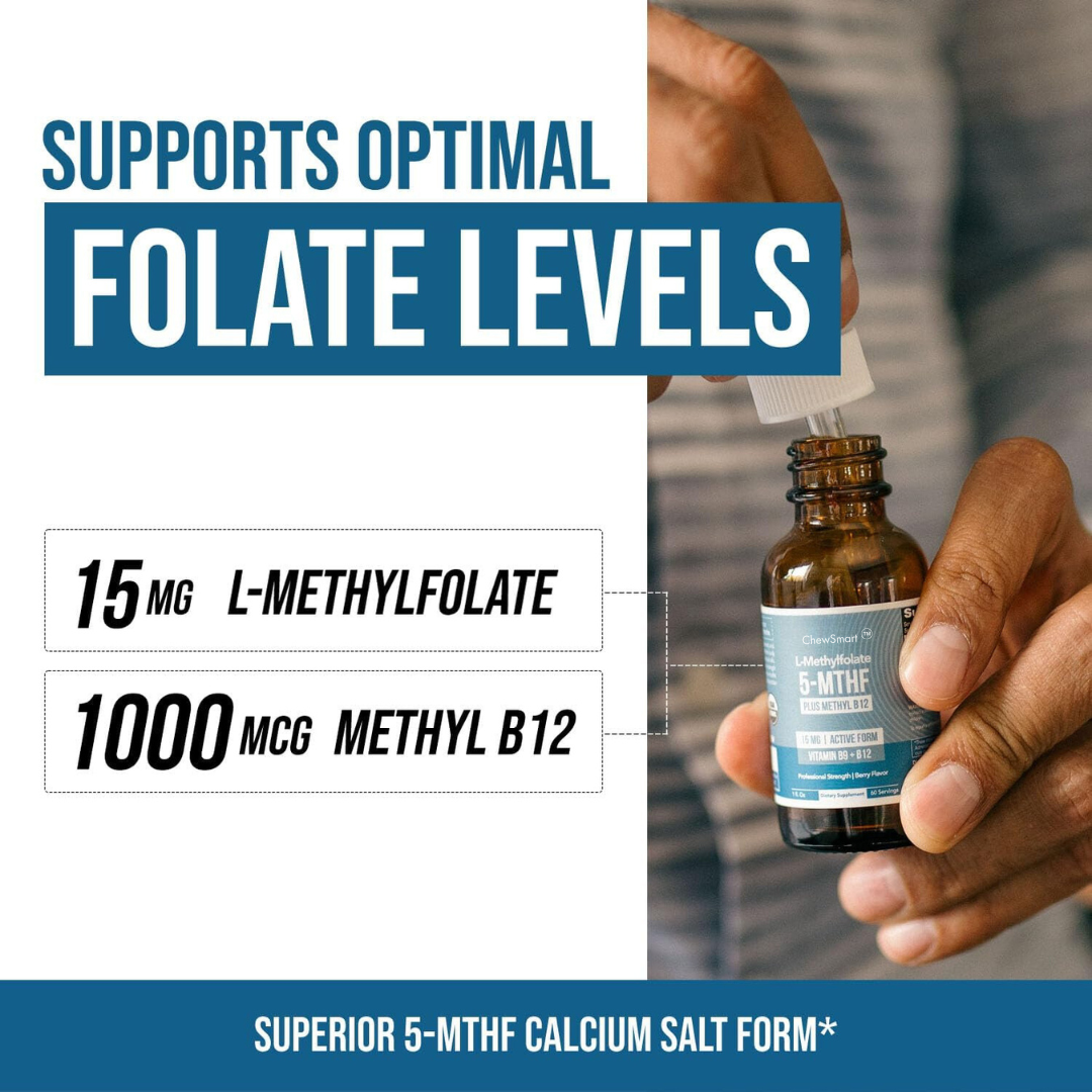 L-Methylfolat plus Methyl-B12-Tropfen