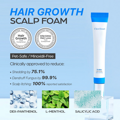 Suero para el cabello cabelludo