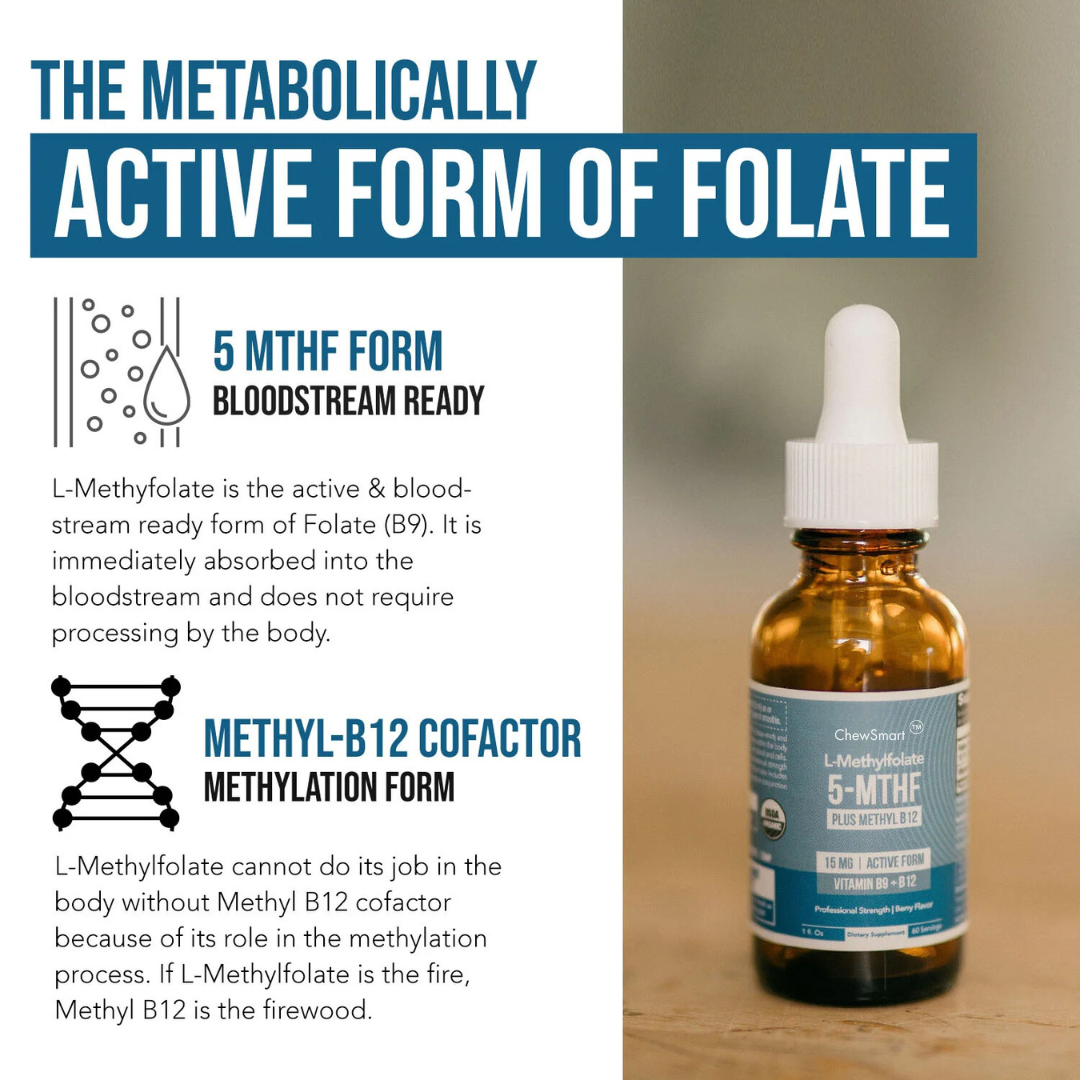 L-Methylfolat plus Methyl-B12-Tropfen